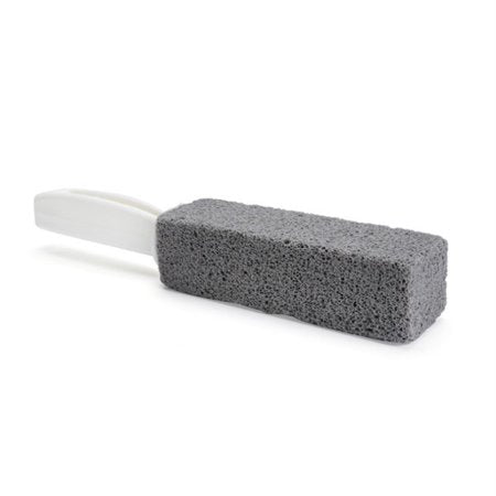 2 Pack Pumice Cleaning Stone with Handle, Toilet Bowl Ring Remover Cleaner Brush Stains and Hard Water Ring Remover Rust Grill Griddle Cleaner For Kitchen/Bath/Pool/Household CleaningGray,