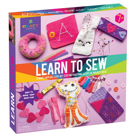 Carft-tastic Learn to Sew - Craft Kit - Ages 6+