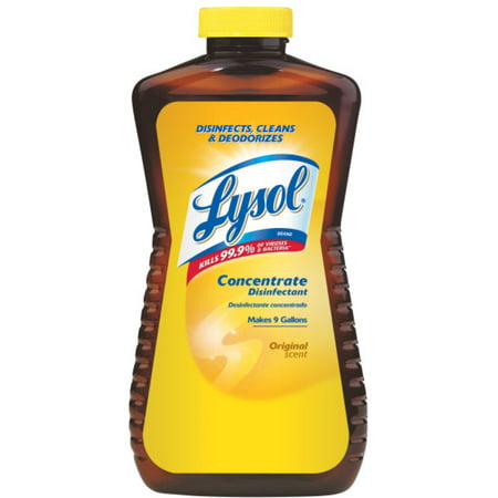 LYSOL Concentrate Disinfectant, Original Scent 12 oz (Pack of 2)