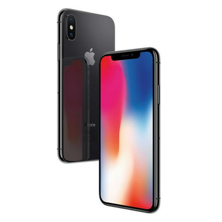 Apple iPhone X 64GB 256GB All Colors - Factory Unlocked Cell Phone - Good Condition, Gray