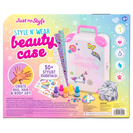 Just My Style Style N? Wear Beauty Case, Boys and Girls, Child, Ages 6+