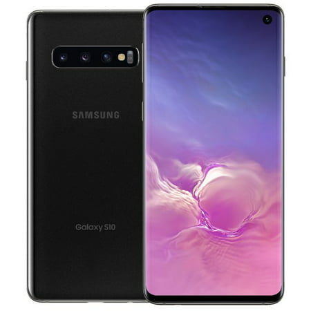 Restored SAMSUNG G973 Galaxy S10, 128 GB, Prism Black - Fully Unlocked - GSM and CDMA Compatible (Refurbished)