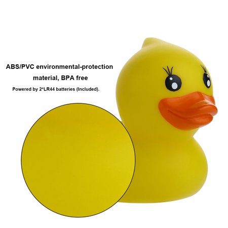 Bath Water Thermometer Bathroom Infant Baby Toy Rubber Duck for Children Shower Temperature Gauge