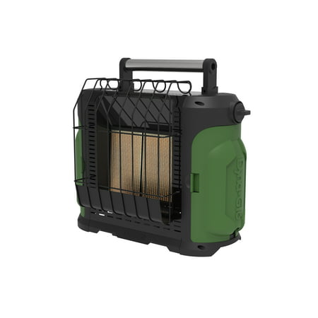 Dyna-Glo Grab N Go XL Portable Heater 18,000 BTU Propane (LP) Recreational Radiant Heater, Green