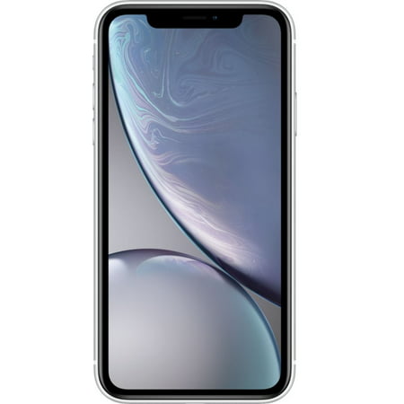 Apple iPhone XR 64GB Unlocked GSM 4G LTE Phone w/ 12MP Camera - White (Fair Cosmetics, Fully Functional)