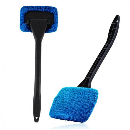 XZNGL Car Cleaning Wipes Car Wipes Interior Cleaning Car Cleaning Brush Car Defogging Window Wiper Household Car Dual-Purpose Multi-Function Cleaning WipeBlue,