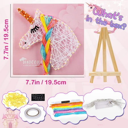 Craft Kits for 5 6 Years Old Girls, Art for Kids Age 7 8 9 10 Years Old Birthday Presents for Children Unicorn Gifts for 11 12 Years Old Child Age 5 6 Boys Toys Craft Toys for 7 8 Year Old Girl Boy