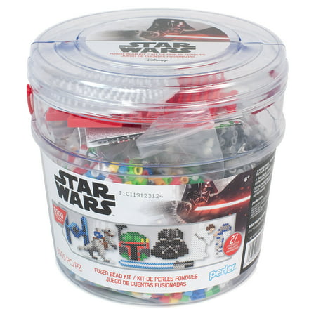 Perler Star Wars Fused Bead Bucket, Ages 6 and up, 8505 Pieces
