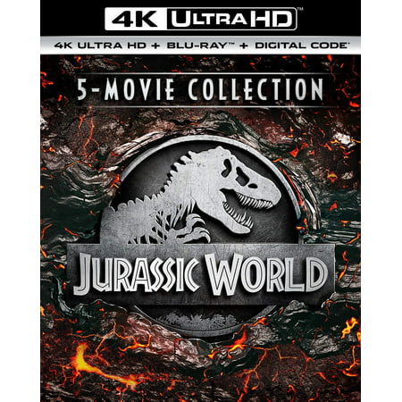 Jurassic World: 5-Movie Collection (4K Ultra HD + Blu-Ray)