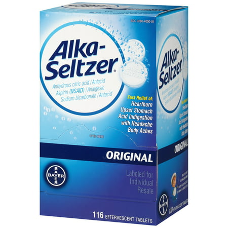 Alka-Seltzer? Original Antacid Effervescent Tablets 116 ct Box