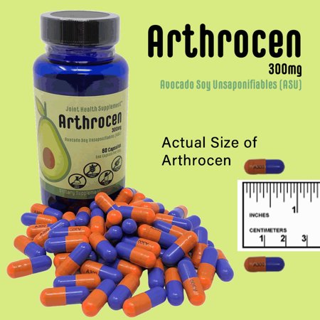 Arthrocen Joint Health Supplement, 300mg Avocado Soy Unsaponifiable, 60 Day Supply