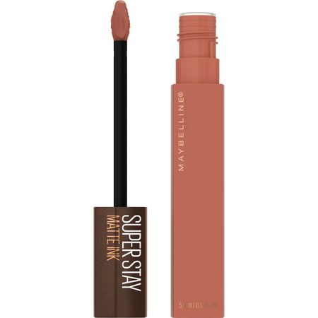 Maybelline SuperStay Matte Ink Liquid Lipstick, Coffee Edition, Hazelnut Hypnotizer, 0.17 fl. oz.02 - Hazelnut Hypnotizer 260,