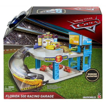 Disney/Pixar Cars Florida 500 Racing Garage Playset