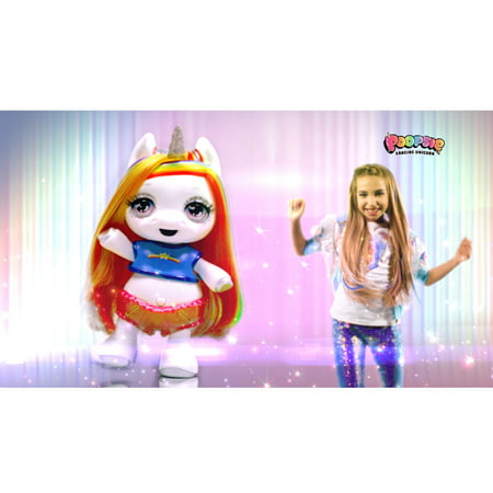 Poopsie Dancing Unicorn Rainbow Brightstar ? Dancing and Singing Unicorn Doll (Battery-Powered Robotic Toy)