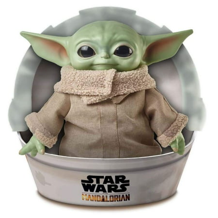 Star Wars The Child Plush Toy, 11-inch Small Yoda-like Soft Figure from The Mandalorian