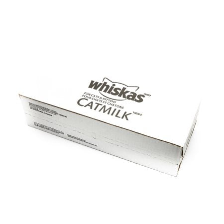 WHISKAS CATMILK PLUS Drink for Cats and Kittens, 6.75 oz. carton, (24 Pack)