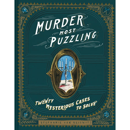 Murder Most Puzzling : 20 Mysterious Cases to Solve (Murder Mystery Game, Adult Board Games, Mystery Games for Adults) (Hardcover)