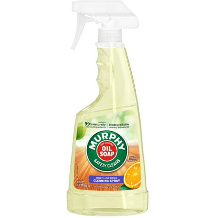 Murphy Multi-Use Wood Cleaner, Natural Orange Oil, 22 oz (Pack of 6)