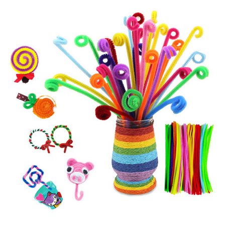 Arts and Crafts Supplies for Kids Craft Tube Pipe Handicraft Toy
