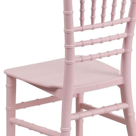 Flash Furniture Kids Pink Resin Chiavari ChairPink,