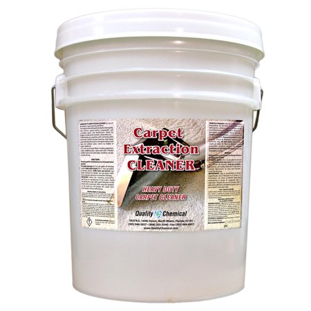 Quality Chemical / Commercial Carpet Cleaner and Shampoo / 5 Gallon pail