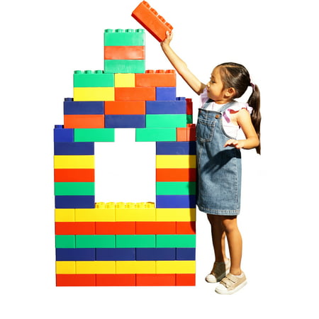 Kid's Adventure Jumbo Blocks Standard 00263-1 Building Set (96 Pieces)