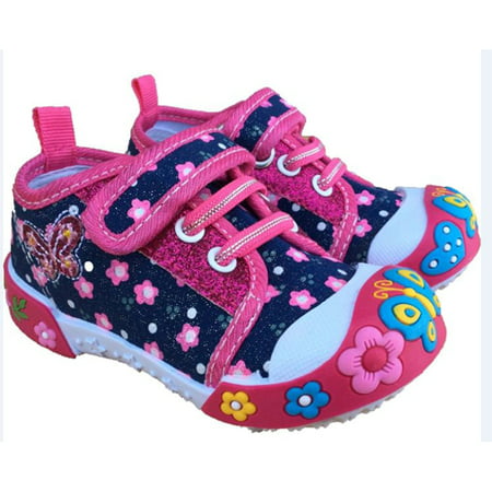 ENARI Baby Toddler Girl Shoes Size 8 Sneakers Female Casual Dress Style