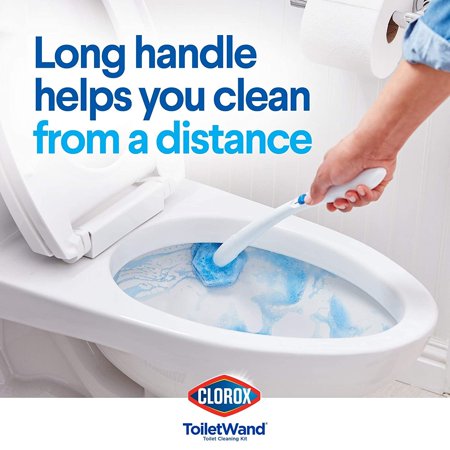 Clorox ToiletWand Disinfecting Refills, Disposable Wand Heads