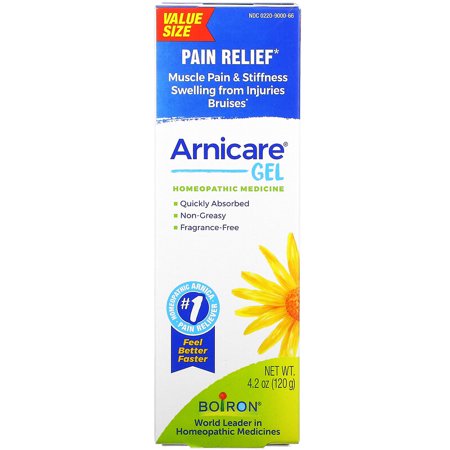 Boiron, Arnicare Gel, Pain Relief, Unscented, 4.2 oz (120 g) (pack of 4)