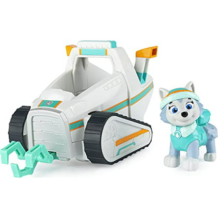 PAW Patrol, Everest???s Snow Plow Vehicle with Collectible Figure, for Kids Aged 3 and Up