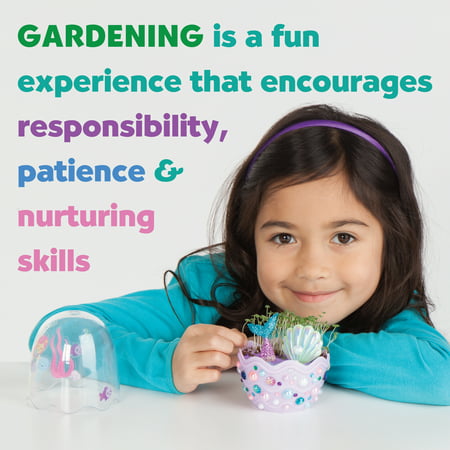 Creativity for Kids Mini Garden Mermaid- Child Craft Kit for Boys and Girls