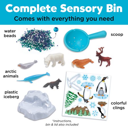 Creativity for Kids Sensory Bin Arctic Adventure? Child & Toddler Sensory Art & Craft, Boys and Girls
