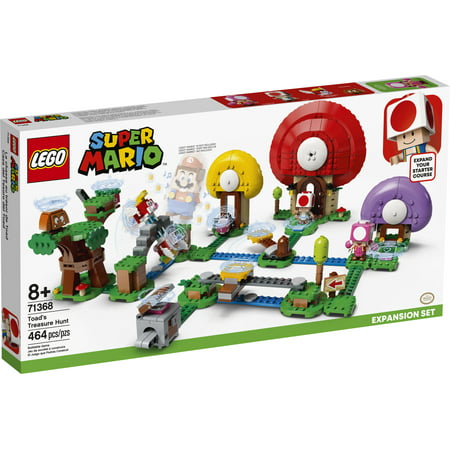 LEGO Super Mario Toad?s Treasure Hunt Expansion Set 71368 Building Set (464 Pieces)