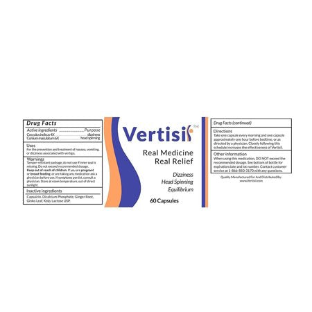 Eradicate Vertigo With Vertisil Real Medicine 60 Capsules, 3