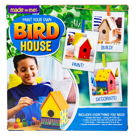 Made by Me D.I.Y. Wooden Birdhouse, 1 Pack