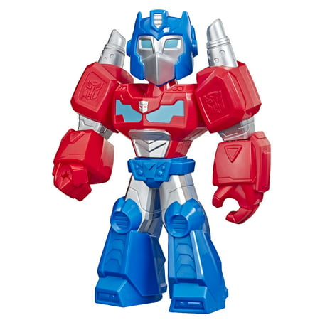 Transformers Rescue Bots Academy Mega Mighties 10-Inch Optimus Prime Action Figure