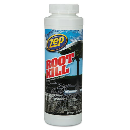 Zep Commercial Root Kill Pipe/Septic System Cleaner, 32 oz Bottle