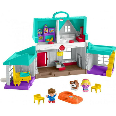 Fisher-Price Little People Big Helpers Home Interactive Play House Set