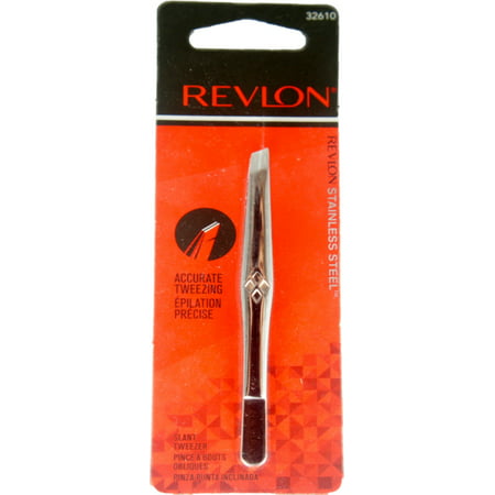 Revlon Stainless Steel Accurate Tweezing 1 ea (Pack of 2)