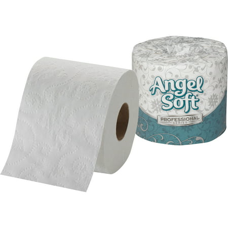 Angel Soft Professional Series Embossed Toilet Paper by GP Pro, White, 80/Carton