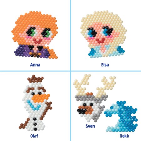 Aquabeads Disney Frozen 2 Playset, Complete Arts & Crafts Bead Kit for Children - over 1,000 beads to create Anna, Elsa, Olaf and more