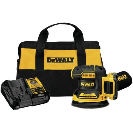 DEWALT 20V MAX Random Orbit Sander, 5-Inch, Cordless Kit (DCW210D1)