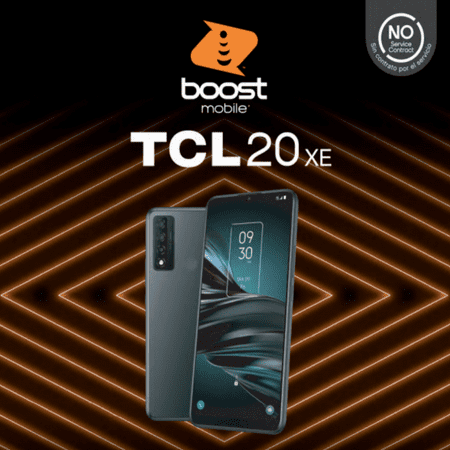 Boost Mobile, TCL 20XE -Prepaid Smartphone