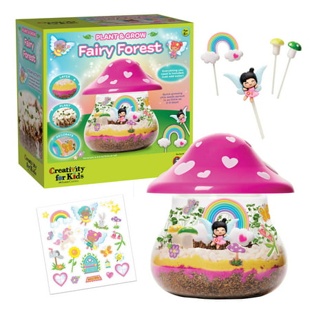 Creativity for Kids Fairy Forest Garden- Child, Beginner Craft Kit for Ages 6 to 9, Boys and Girls