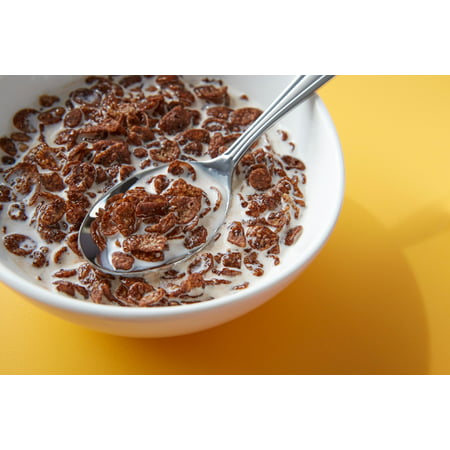 Post Cocoa PEBBLES Breakfast Cereal, Gluten Free, Cocoa Flavored Crispy Rice Cereal, Breakfast Snacks, 19.5 Oz