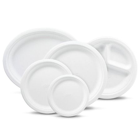 Chinet Classic White 6.75" Appetizer & Dessert Plates (300 ct.)