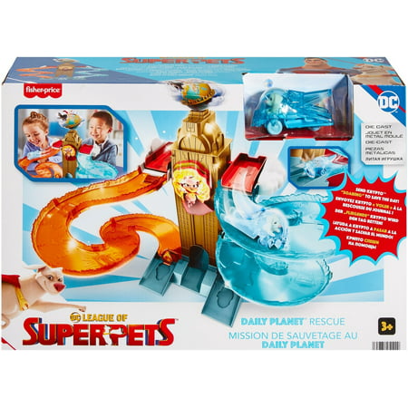 Fisher-Price DC League of Super-Pets Daily Planet Rescue