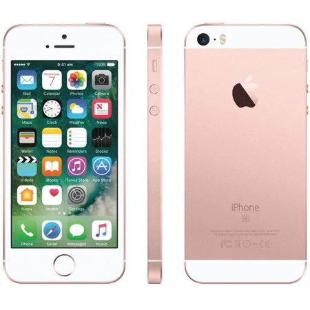 Restored Apple iPhone SE - Rose Gold - GSM Unlocked - 16GB (Refurbished), Rose Gold