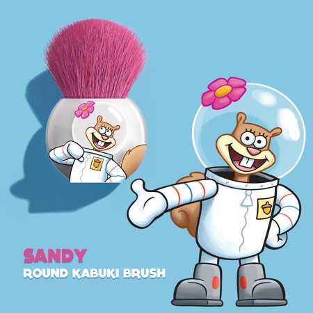 wet n wild Sandy Cheeks Round Kabuki Brush, Round