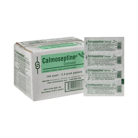 Calmoseptine Ointment, 0.125 Oz., 144 Count, 0.125 oz.